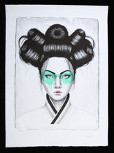 Charger l'image dans la galerie, FINDAC C4 Cybrid Turquoise- Handfinished Stone Lithograph signed