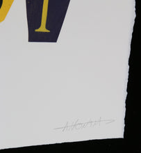 Charger l'image dans la galerie, ZIEGLER T Anonim Letter 1 "Live Your Life To The Fullest" - Signed mixte media