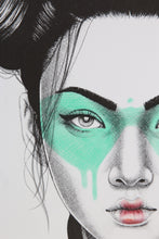 Charger l'image dans la galerie, FINDAC C4 Cybrid Turquoise- Handfinished Stone Lithograph signed