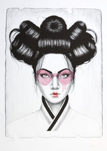 Charger l'image dans la galerie, FINDAC C4 Cybrid purple- Handfinished Stone Lithograph signed