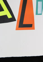 Charger l'image dans la galerie, ZIEGLER T Anonim Letter 3 "I'm Not Asleep My Mind Is Alive" Taylor Swift - Signed mixte media