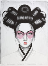 Charger l'image dans la galerie, FINDAC C4 Cybrid purple- Handfinished Stone Lithograph signed