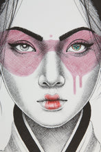 Charger l'image dans la galerie, FINDAC C4 Cybrid purple- Handfinished Stone Lithograph signed