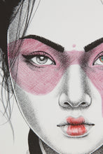 Charger l'image dans la galerie, FINDAC C4 Cybrid purple- Handfinished Stone Lithograph signed