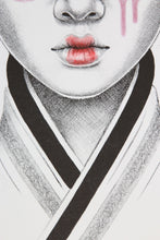 Charger l'image dans la galerie, FINDAC C4 Cybrid purple- Handfinished Stone Lithograph signed