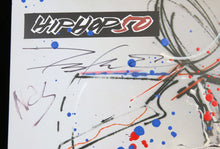 Load image into Gallery viewer, FUTURA 2000 Hip Hop 50 Handfinished - signed painting on vinyl record