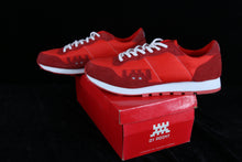 Charger l'image dans la galerie, INVADER 1 Point shoes Red 46 - Hand Signed