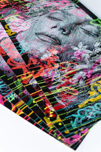 Charger l'image dans la galerie, SNIK While The World Decay (Fluro) - signed original painting on paper