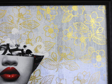Charger l'image dans la galerie, HUSH Le Buste 1 AP - screenprint with 24ct Goldleaf