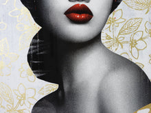 Charger l'image dans la galerie, HUSH Le Buste 1 AP - screenprint with 24ct Goldleaf