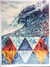 Charger l'image dans la galerie, SHEPARD FAIREY Wave Of Distress 2025 Lava Foil - Signed SwissQ Eco-precision print