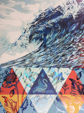 Charger l'image dans la galerie, SHEPARD FAIREY Wave Of Distress 2025 Lava Foil - Signed SwissQ Eco-precision print