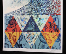 Charger l'image dans la galerie, SHEPARD FAIREY Wave Of Distress 2025 Lava Foil - Signed SwissQ Eco-precision print