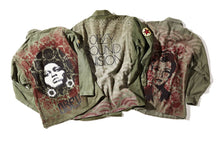 Load image into Gallery viewer, SHEPARD FAIREY Angela Davis Emo Night Jacket - Signed and framed original painting