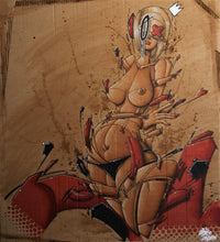 Charger l'image dans la galerie, O'POIL Untitled - original on cardboard