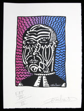 Charger l&#39;image dans la galerie, ROBERT COMBAS Untitled - Signed woodcut etching
