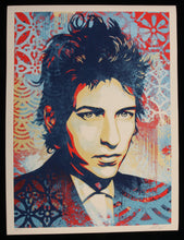 Load image into Gallery viewer, SHEPARD FAIREY Bob Dylan A Hard Rain’s A-Gonna Fall 2025 - Signed Screenprint
