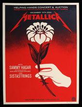 Charger l&#39;image dans la galerie, SHEPARD FAIREY Metallica Helping Hands 2024 - Signed Screenprint
