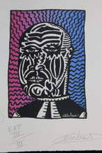 Charger l&#39;image dans la galerie, ROBERT COMBAS Untitled - Signed woodcut etching
