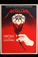 Charger l&#39;image dans la galerie, SHEPARD FAIREY Metallica Helping Hands 2024 - Signed Screenprint
