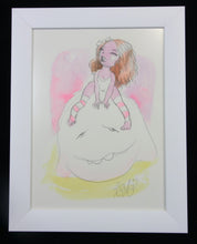 Load image into Gallery viewer, FAFI Fafinette et Hmilo - Signed drawing and watercolor
