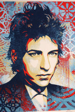 Load image into Gallery viewer, SHEPARD FAIREY Bob Dylan A Hard Rain’s A-Gonna Fall 2025 - Signed Screenprint
