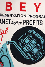 Load image into Gallery viewer, SHEPARD FAIREY Earth Preservation 2025 - Signed Screenprint

