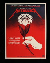 Charger l&#39;image dans la galerie, SHEPARD FAIREY Metallica Helping Hands 2024 - Signed Screenprint
