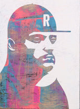 Load image into Gallery viewer, Michael Reeder - Blockheadz Dud With A Cap 75 - signed original on wood
