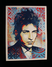 Charger l&#39;image dans la galerie, SHEPARD FAIREY Bob Dylan A Hard Rain’s A-Gonna Fall 2025 - Signed Screenprint
