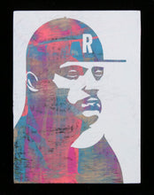 Load image into Gallery viewer, Michael Reeder - Blockheadz Dud With A Cap 75 - signed original on wood
