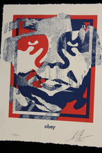 Charger l&#39;image dans la galerie, SHEPARD FAIREY Torn Icon - SIGNED Letterpress
