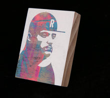 Load image into Gallery viewer, Michael Reeder - Blockheadz Dud With A Cap 75 - signed original on wood
