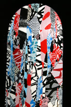Charger l&#39;image dans la galerie, HUSH Skate Original collage and acrylic - signed screenprint, acrylic
