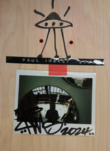 Load image into Gallery viewer, PAUL INSECT Skate Eyes - Signed original painting on skate deck
