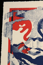 Charger l&#39;image dans la galerie, SHEPARD FAIREY Torn Icon - SIGNED Letterpress
