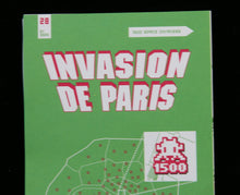 Charger l&#39;image dans la galerie, INVADER Invasion De Paris Map - print
