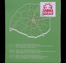 Charger l&#39;image dans la galerie, INVADER Invasion De Paris Map - print
