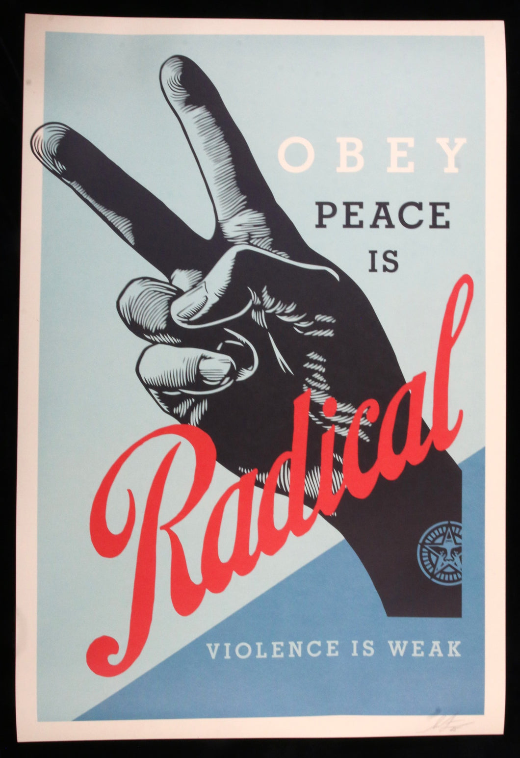 SHEPARD FAIREY Radical Peace - Signed Offset Lithograph