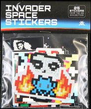 Load image into Gallery viewer, INVADER Space Stickers pack - print
