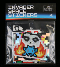 Load image into Gallery viewer, INVADER Space Stickers pack - print
