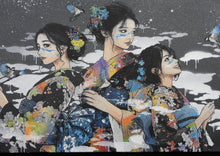 Charger l&#39;image dans la galerie, ROAMCOUCH 36 Views Of Fukagu 3 sisters - signed painting on canvas

