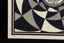 Load image into Gallery viewer, SHEPARD FAIREY 50 Shades Of Black 2013 - Tested Performance - Signed Screenprint
