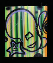 Charger l&#39;image dans la galerie, QUIK &quot; LIN FELTON &quot; Untitled 2 - Painting on unstretched canvas
