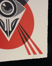 Load image into Gallery viewer, SHEPARD FAIREY Third Eye Open - SIGNED Letterpress
