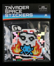 Load image into Gallery viewer, INVADER Space Stickers pack - print
