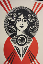 Load image into Gallery viewer, SHEPARD FAIREY Third Eye Open - SIGNED Letterpress
