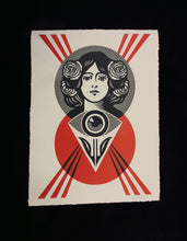 Load image into Gallery viewer, SHEPARD FAIREY Third Eye Open - SIGNED Letterpress
