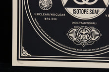 Charger l&#39;image dans la galerie, SHEPARD FAIREY 50 Shades Of Black 2013 - Isotope Soap - Signed Screenprint
