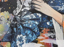 Charger l&#39;image dans la galerie, ROAMCOUCH 36 Views Of Fukagu 3 sisters - signed painting on canvas
